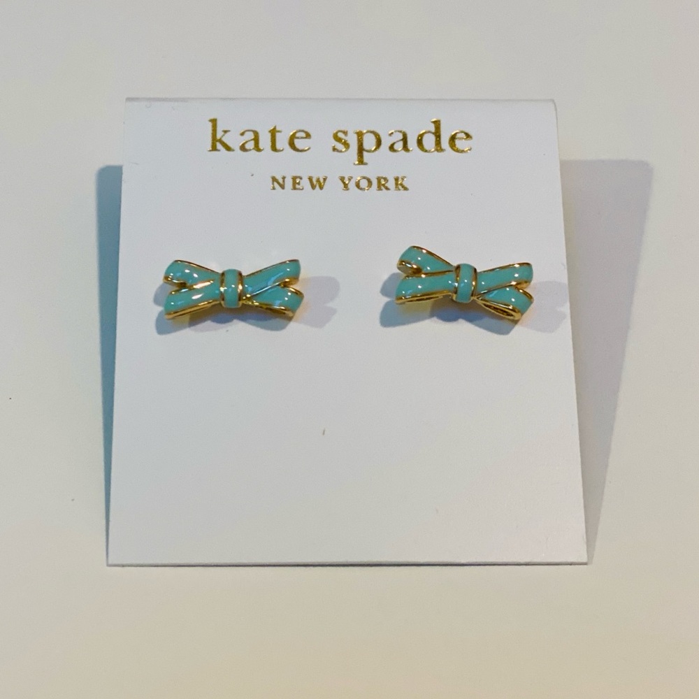 Kate spade double bow stud earrings 🎀